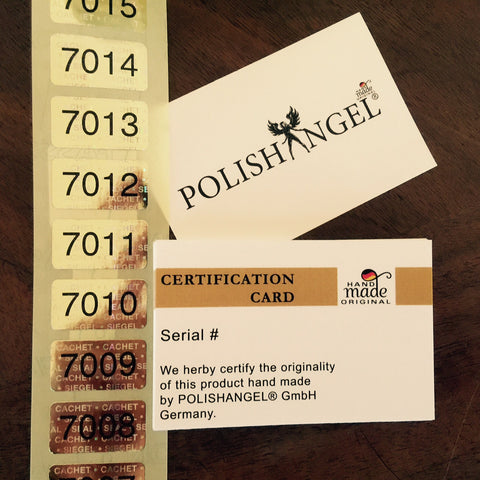 TREATMENT CERTIFICATION CARD 10er PACK